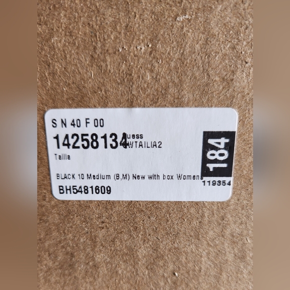 GUESS Women's Tailia Over-The-Knee Boot-Black - Picture 9 of 10